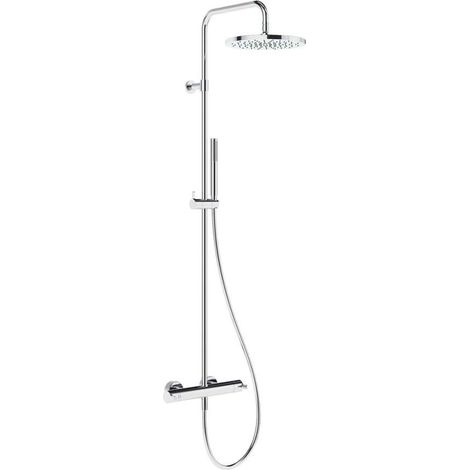 Ravak Termo - Duschset TE 095.00CR mit Thermostat, Durchmesser 25 cm, Chrom X070692 (1/2)