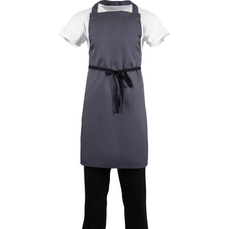 Tablier Bavette Whites Polyester-Coton Anthracite - Whites Chefs Clothing (1/5)