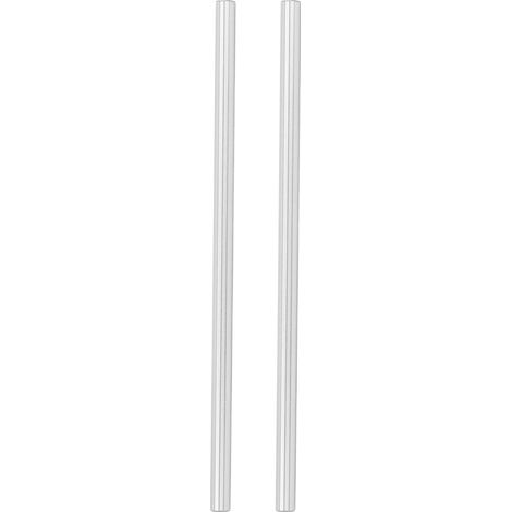 Lot de 2 tiges linéaires 8 mm en acier chromé haute précision cylindre de guidage pour imprimante 3D 300 mm (1/5)