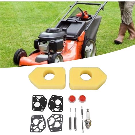 Deux kits de réparation pour tondeuses à gazon équipées de moteurs Briggs & Stratton Classic Sprint. (1/5)