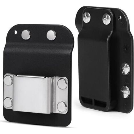Porte Outils Ceinture, Support à Outils pour Perceuse, Clip de Ceinture à Outils, Clips en Acier Inoxydable 304, pour Perceuse sans Fil, Visseuse à Chocs, Cloueur, Mètre Ruban (1/5)