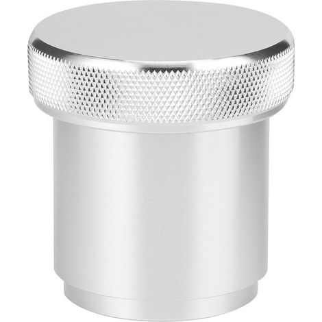 Jeffergarden Couvercle de réservoir d'eau de carburant en alliage d'aluminium soudé sur le bouchon de goulot de remplissage 1.5in diamètre intérieur pièces modifiées par voitureargent (1/5)