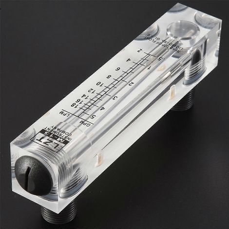 Débitmètre à montage sur panneau, 0,5-5 GPM (2-18 LPM) (1/5)