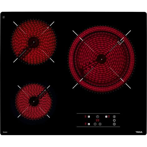 Teka TB6315 plaque vitrocéramique noire 60 cm