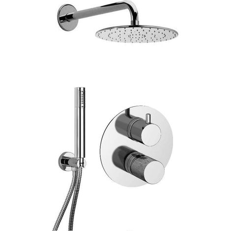 Set doccia completo di incasso due uscite Paini Cox GRIP 7GCR433D