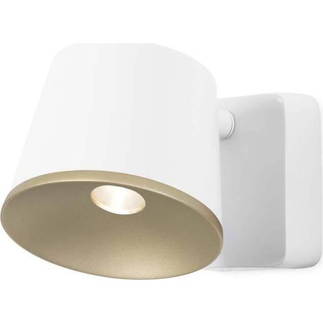 Leds-C4 Drone - Applique / Plafonnier LED 1 Lumière Blanc, Or (1/2)