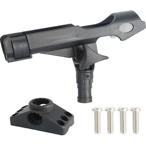 Support réglable pour cannes à pêche, support pour kayak, fixation pour perche, support rotatif, accessoires gonflables (1/5)