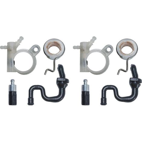 Kit de 2 pièces détachées pour tronçonneuses Stihl MS251MS231MS231C et MS251C : tuyau de pompe à huilefiltre et vis sans fin (réf. 1143 640 3201). (1/5)
