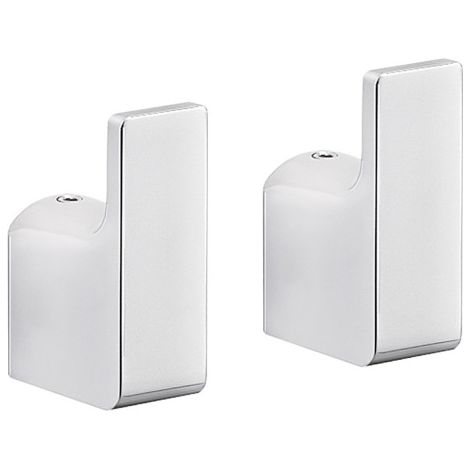 APPENDINO DA PARETE IN OTTONE CROMATO MODELLO PIRENEI - DIM. CM (LXPXH): 2X3,3X5,3 - CROMATO - GDY