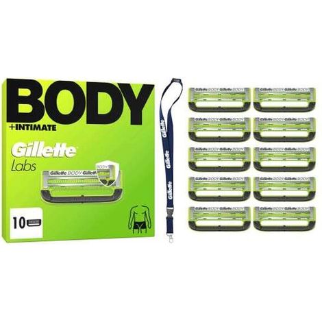 Gillette Labs Body + Intimate Systemklingen