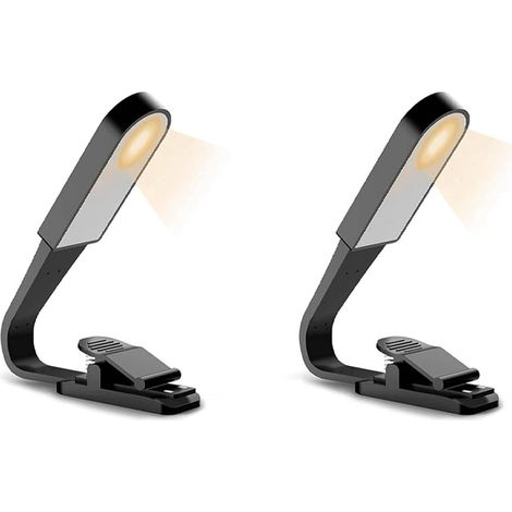 VENOAL 2X Lampe de Lecture, Lecture Rechargeable USB avec Capteur (1/5)
