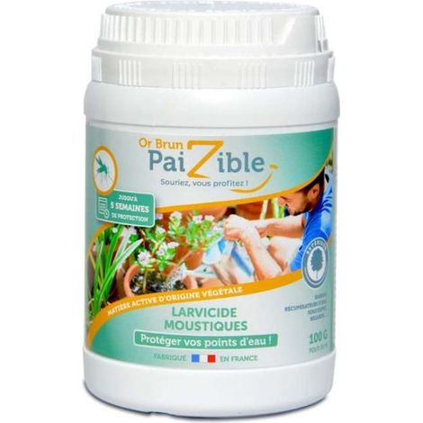 Larvicide biologique Anti-moustiques 100 g