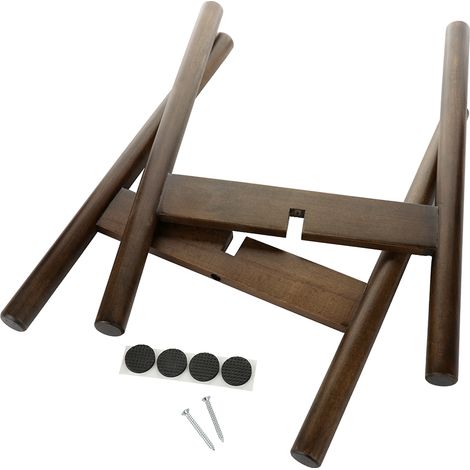 Holzständer für Zimmerpflanzen, modernes Eckblumenregal, Pflanzenpräsentation für Wohnzimmer und Balkon (1/3)