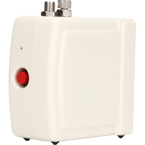 Mini-Luftkompressor-Set G1/8, ABS-Gehäuse, tragbare Airbrush für Tätowierungen, 100–240 V Wechselstrom, EU-Stecker, Weiß (1/5)