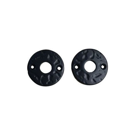 Quincadeco – Rosace pour porte alu gris RAL 7016 – Diamètre 52mm – Épaisseur 6,2mm – Finition époxy – Livrée avec visserie grise