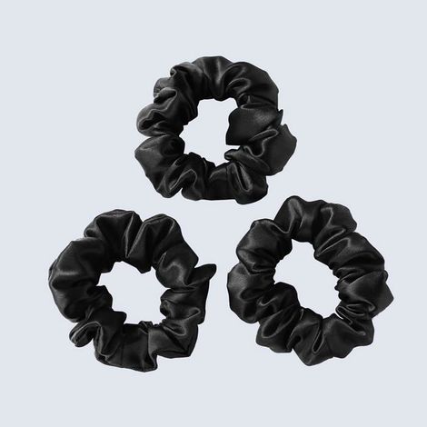 Gli elastici per capelli in seta sono perfetti per i capelli di donne e ragazze. La fascia elastica da 19 momme può essere utilizzata per legare una coda di cavallo ed è delicata sui capelli. (1/4)