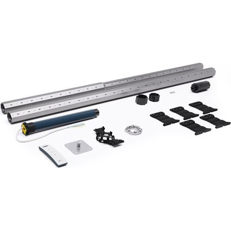 Set Achtkantwelle ø60 mm mit Somfy ® Funkmotor IO - 10 Nm - 2500 mm