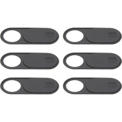 6 protections coulissantes caméra habitacle pour Tesla Model 3 Y 2017-2021, housses intérieures de rechange, lot de 6, couvercles de confidentialité coulissants, accessoires compatibles (1/5)