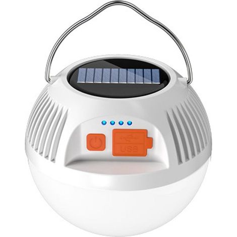 Mini lamp torch of camping, ideal for the situations emergency in case of hurricane, size average, light white (1/5)