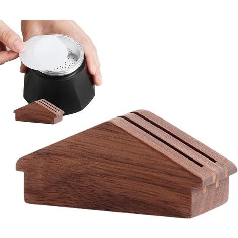 Porte-filtre à café, support pour filtres à expresso - Support réutilisable pour filtres à café, support de rangement compact pour machine à expresso domestique (1/5)