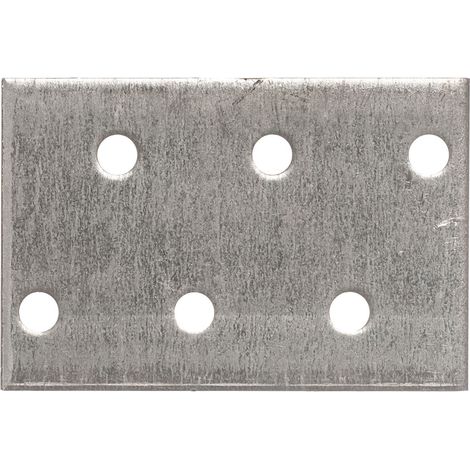Platine d'assemblage galvanisée 40 x 60 mm