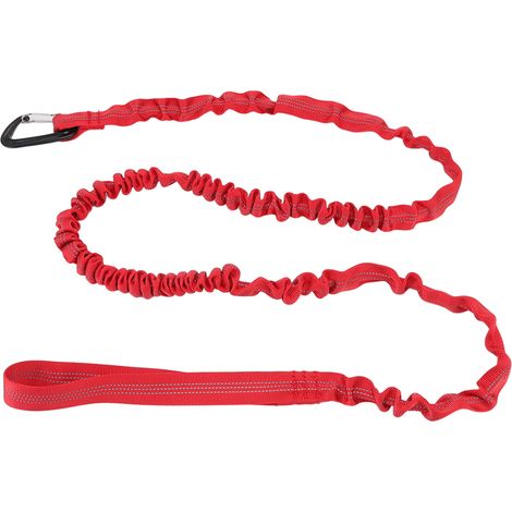 Corde de remorquage VTT rouge pour vélo, câble de traction pour cyclisme en plein air, sangle de tirage parent-enfant (1/5)