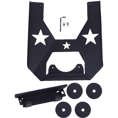 Kit di montaggio magnetico con 4 magneti di tipo B - Sgancio rapido, per tetto di auto, camper, barca (1/5)