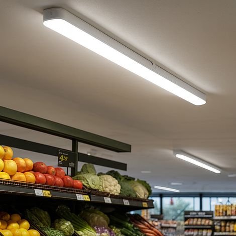 Pantalla estanca LED 120cm 60W IP65 6000K (1/5)