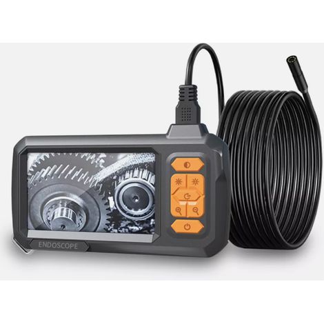 Endoscope industriel 1080P HD - Écran 4,6" - Caméra d'inspection 8mm - Pour inspections techniques. (1/5)