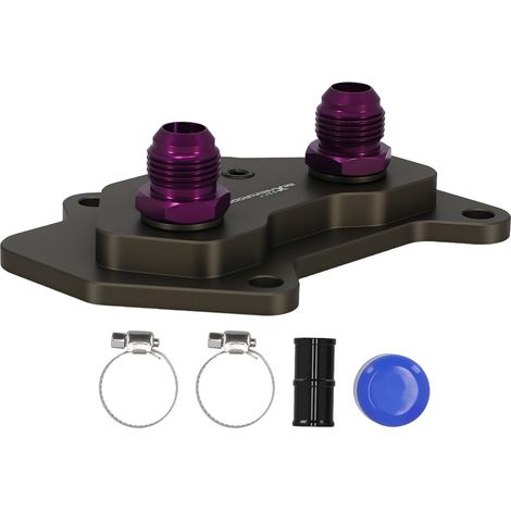Adattatore AN10 for VW Audi EA113 Sandwich Filtro Olio Raffreddamento (1/5)