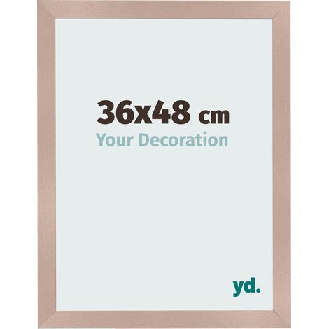 yd. - Cadre photo 36x48 - Rose Ancien - MDF - Bologna (1/5)