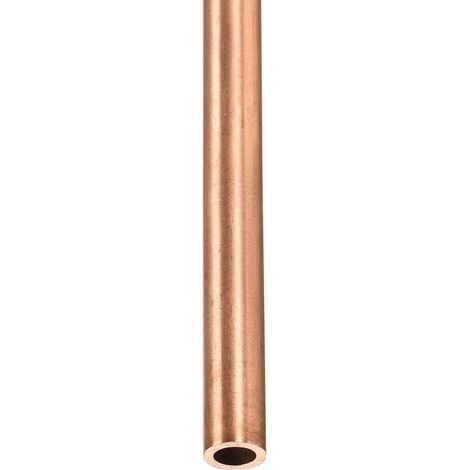 6 mm x 1 mm x 300 mm (ODxWall TxL) Copper Tube – 1 Pack – Good for Machinery Equipment DIY Decorative Frame – Round Metal Pipe (1/5)