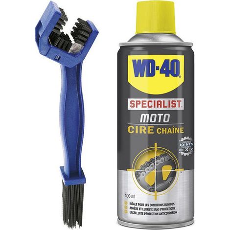 KIT WD40 "SPRAY33788" + Brosse Nettoyage "OUT1015" (1/4)