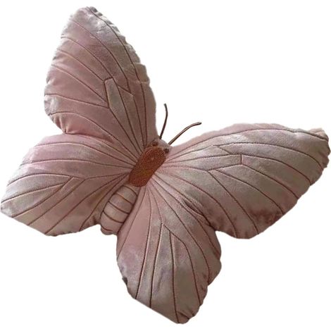 Coussin Papillon 40 x 30 cm Pour Canapé Et Sofa Décoration De Salon Et Coussin Jeté Doux Compagnon de Sommeil pour et Adultes, Canapé, Salon, Chambre, Lit, Maison, Voiture, Chaise (1/5)