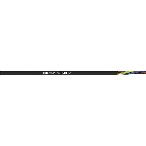 LAPP 1600250/100 Anschlussleitung H05RN-F 2 x 0.75 mm² Schwarz 100 m