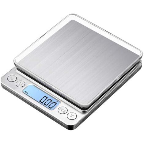 Balance numérique Balance Digital Précision, Haute Précision Balance, Balance Numérique Précision, Balance Numérique, Convient pour la Cuisine, les Bijoux, l'Écran LCD avec Rétroéclairage, 0.01
