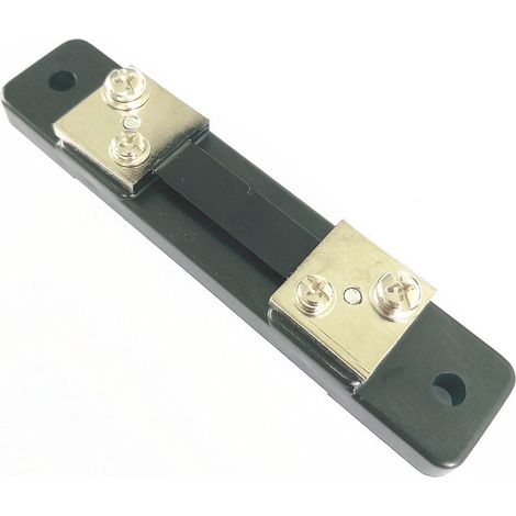 Resistenza di shunt per amperometro DC 50A 75mV per pannello analogico amperometro misuratore di corrente DC