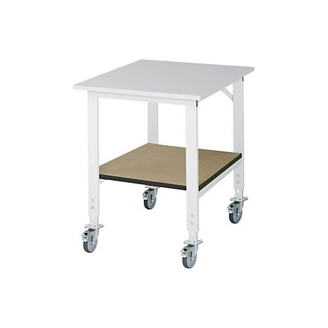 RAU  Banco da lavoro con ripiano  mobile  piano con