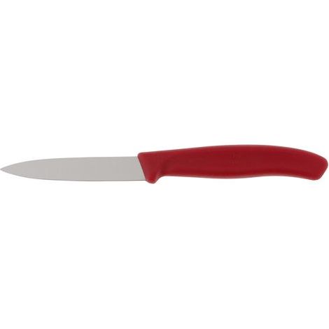 Couteau d'office pointu 8cm rouge - VICTORINOX (1/2)