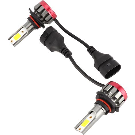 2 ampoules antibrouillard 9005/HB3 EV19 30 W 3000 K 3000 lm lumière jaune IP68 étanches pour voitures et camions (1/5)