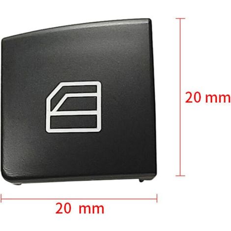 2X Copertura pulsante di riparazione interruttore alzacristalli auto 2049058202 per - Classe C W204 GLK X204 W212 W207 No.1 (1/2)