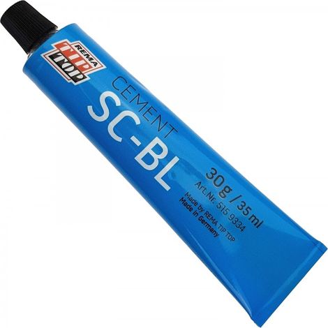 TIPTOPOL BL CIMENT SPÉCIAL 30G CKW FREI (COLLE POUR PATCHS, ÉPINGLE ET INSERT DE RÉPARATION) (1/3)
