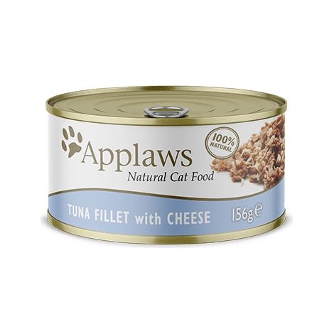 Applaws Katzen Nassfutter Thunfischfilets & Käse 156 g (1/2)