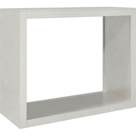 Maison Exclusive - Leñero de acero inoxidable 100x40x80 cm