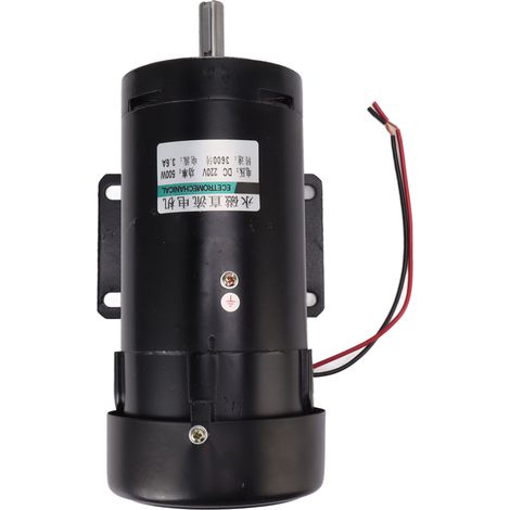 Moteur électrique à aimant permanent 500W DC220V 3600 tr/min, variateur de vitesse pour perceuse, moteur à courant continu à aimant permanent, usage industriel. (1/5)
