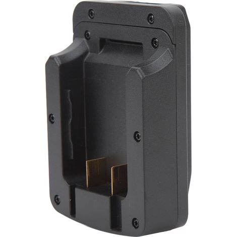 Adaptateur de batterie lithium 18V/20V pour outils Black & Decker, Porter Cable, Stanley et Craftsman V20 - Compatible perceuses, visseuses et scies, remplace les accus 18V/20V, pack de 2 pièces. (1/5)