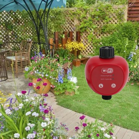 Arroseur automatique à filetage interne G3/4 pour fleurs, légumes et jardins extérieurs, programmateur intelligent, pulvérisateur d'irrigation étanche à écran tactile (1/5)