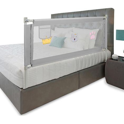 Wolketon Barrière de lit barrière de protection de lit pour enfant pour bébé barrière de sécurité pour lit enfant 200cm