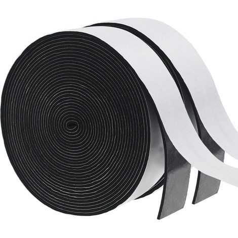 Joint Porte Mousse Adhésif, Isolation Fenêtre, EPDM 2x40mm, 2x5 m (1/5)