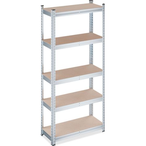 Schwerlast regalsystem mit 5 ebenen 150 x 70 x 30 cm